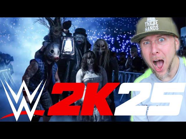 WWE 2K25 FACTION ENTRANCES with WYATT SICKS SOLO BLOODLINE and MORE