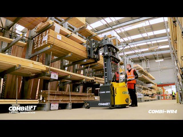 Combilift WR4 Narrow Aisle Multi-Directional Walke Reach Stacker