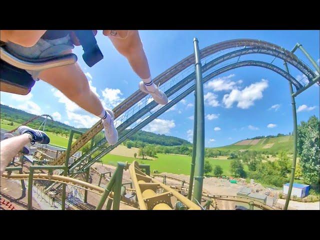 GERMANY'S NEWEST COASTER: Hals-Über-Kopf Tripsdrill
