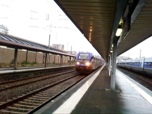 trafic ferroviaire en gare de brest