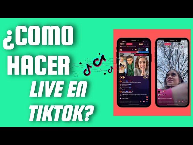 Como hacer un Live/Directo En Tiktok/ Sin tener 1000 Seguidores!!