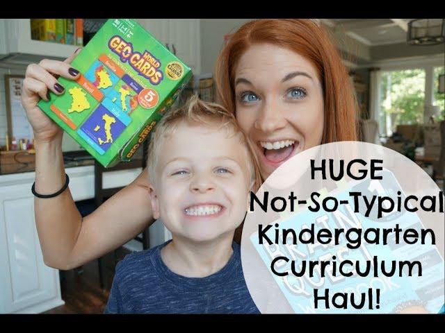 HUGE Not-So-Typical Kindergarten Homeschool Haul! All From Amazon!