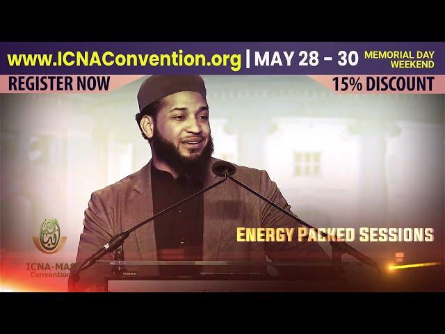 Sh. Mikaeel Smith  | ICNA-MAS Convention | May 28-30 | Baltimore, MD