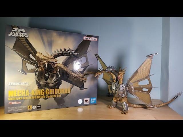 Unboxing MECHA-KING GHIDORAH! メカキングギドラShinjuku Decisive Battle Version ! (Godzilla vs King Ghidorah)