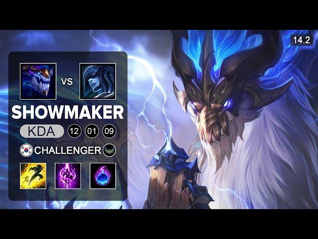 Aurelion Sol vs Mid - KR Challenger - Patch 142 Season 14