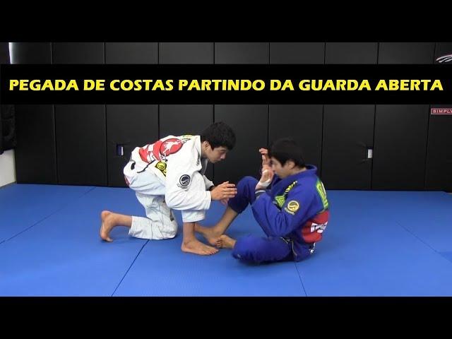 Pegada de Costas Partindo da Guarda Aberta Com Irmãos Miyao