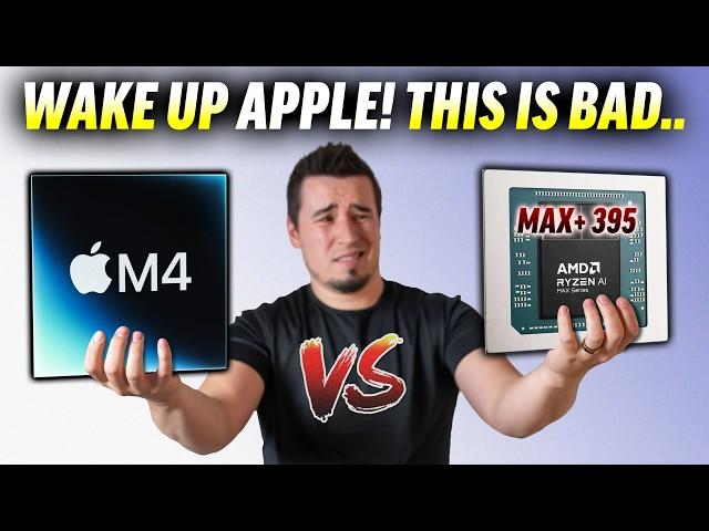 AMD's Ryzen AI Max+ 395 Chip is COMING for Apple M4 Max!