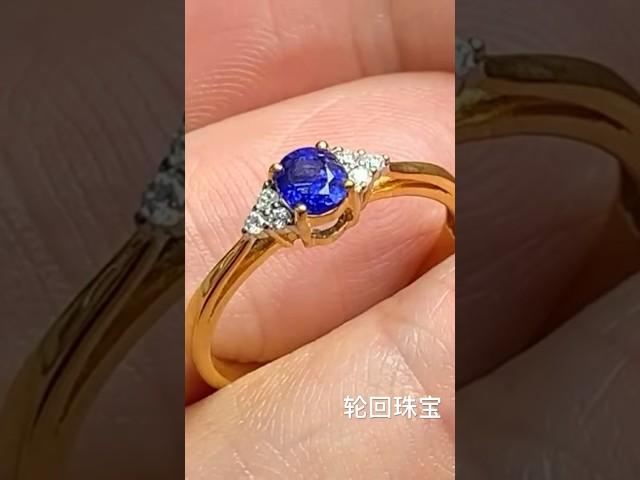 蓝宝石小戒指轮回珠宝直播间 每天不同美货等你来喔 #好物分享 #翡翠 #emerald #天然翡翠 #gemstone #jewellery #jewelry #jade #diamond