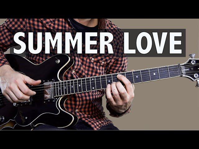 Chelsea Cutler - Summer Love // Easy Guitar Lesson for Beginners (CHORDS & TAB)