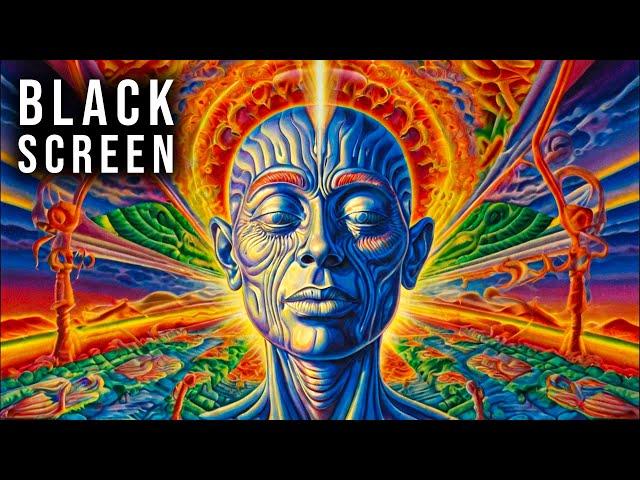 WARNING! Intense DMT Activation | Meditation To Activate Your Pineal Gland | DMT Black Screen Music