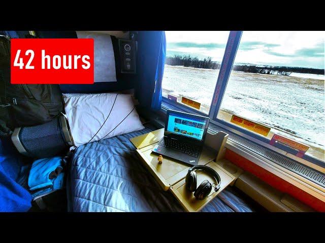 42 Hour Journey On Sleeper Train - Amtrak Empire Builder ( Chicago  →  Washington State )