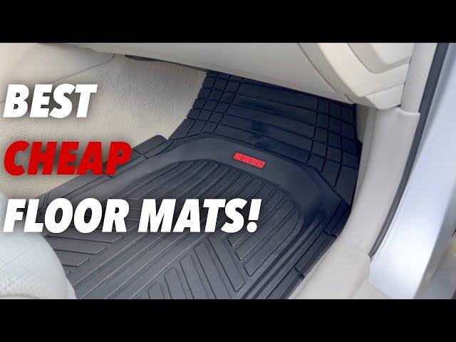 The BEST CHEAP Universal Floor Mats | Motor Trend FlexTough Deep Dish Floor Mats