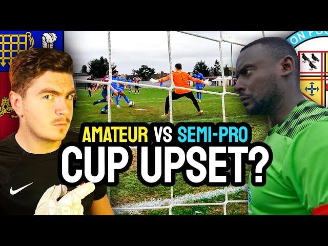 Can we cause a CUP UPSET against SEMI-PRO Croydon? ft. BIG G - Goalkeeper POV - Full Highlights!