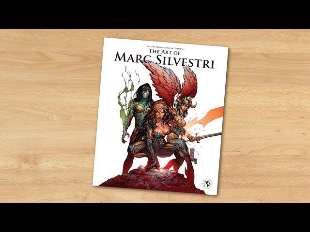 The Art of Marc Silvestri (book flip)