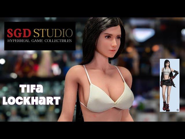 SGD Studio Hyperreal Game Collectibles Tifa Lockhart 1/2 Silicone Statue Figure Dynamic Arts