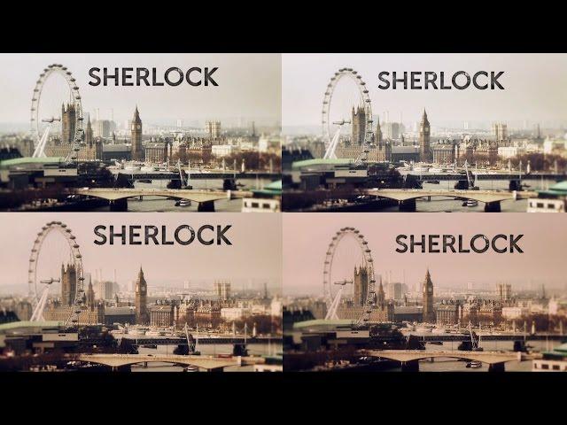 BBC Sherlock - All Entries (Intros) by Seasons | Intros' Evolution (1-4)