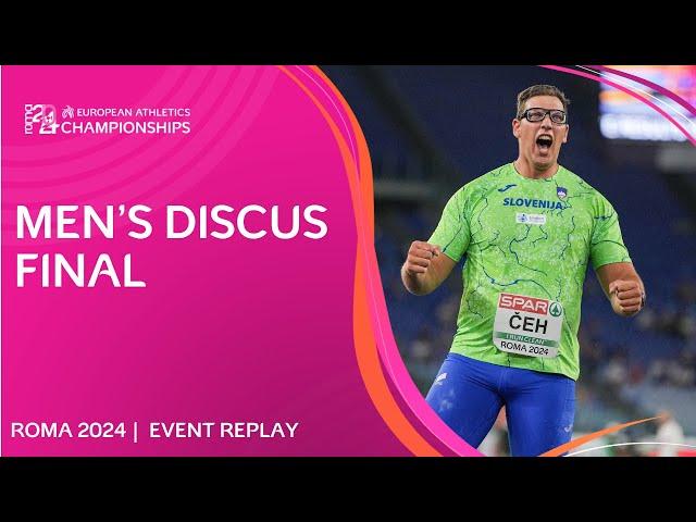 Men's discus final replay | Roma 2024