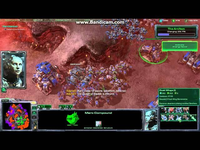 Starcraft 2 Brutal Campaign Walkthrough - 29 - All In (nydus)