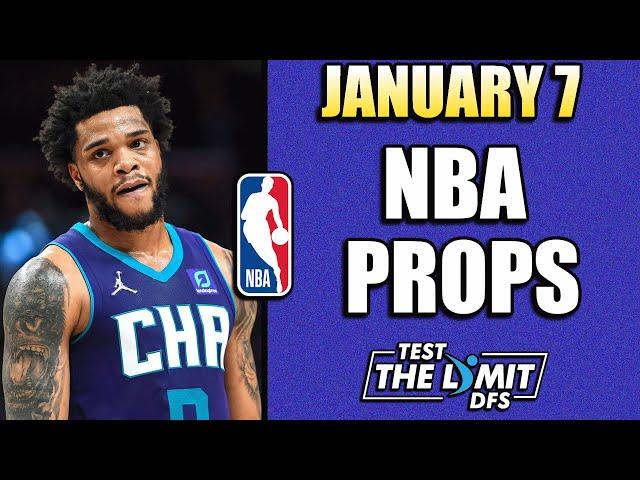 (4-1 RUN!) TOP 5 BEST NBA Player Prop Picks + Bets | Tuesday 1/7/2025