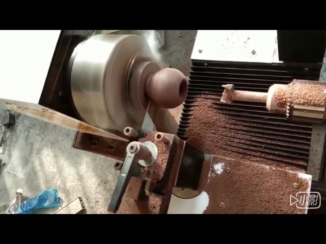 Wisdom CNC mini wood lathe for external broaching