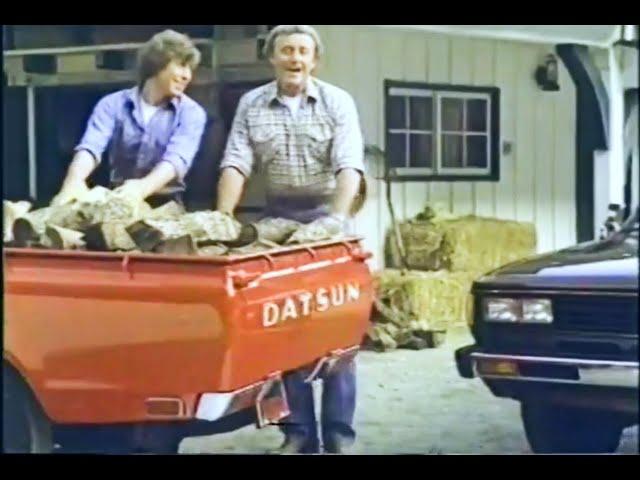 1981 Datsun : Nissan pickup commercial - in the family