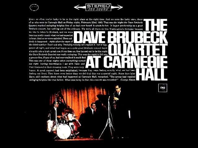 The Dave Brubeck Quartet - Pennies From Heaven - At Carnegie Hall (1963)