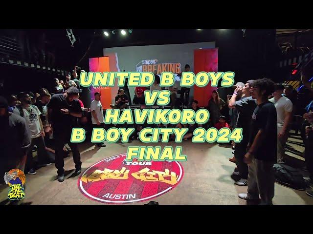 HAVIKORO VS UNITED BBOYS-BBOY CITY 2024-FINAL