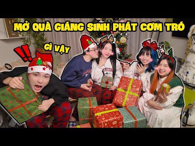 SAMMY VÀ PHONG CẬN THẢ CƠM TRÓ KHI ĐẬP HỘP QUÀ GIÁNG SINH !