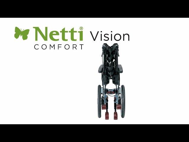 Netti Vision - probably the most compact comfort wheelchair