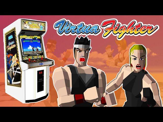 My Sega Virtua Fighter Arcade Machine from 1993!