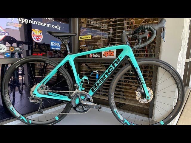 The Bianchi Infinito CV - Is this Bianchi's best selling bike?