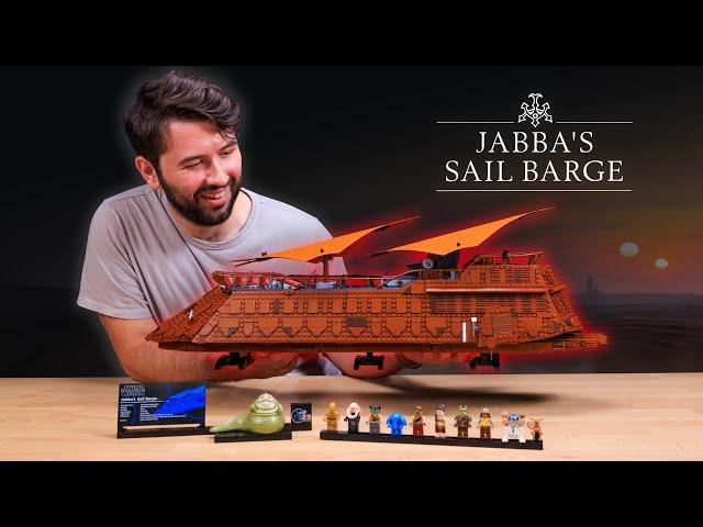 LEGO Star Wars UCS Jabba's Sail Barge REVIEW | Set 75397