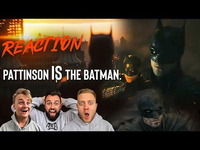 THE BATMAN - MAIN TRAILER REACTION!!