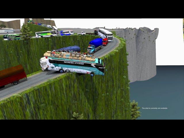 Terrifying Journey !! World Most Dangerous Road Routes - Euro Truck Simulator 2