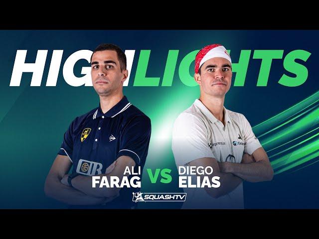  Farag v Elias  | Singapore Squash Open 2024 | FINALS HIGHLIGHTS