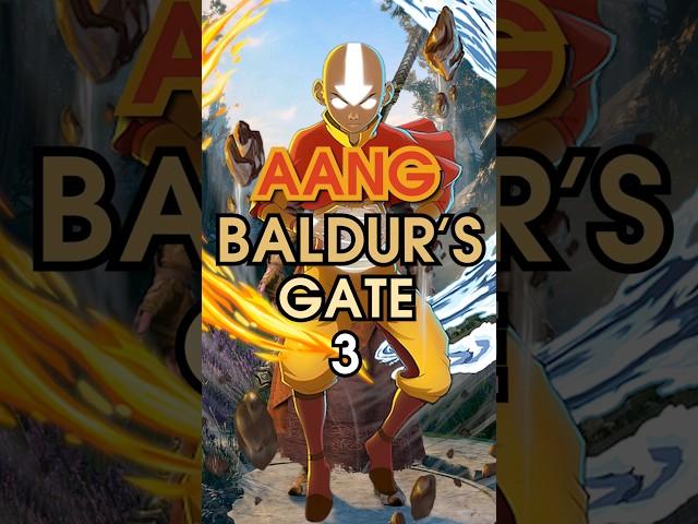 how to build AANG in Baldur's Gate 3 in 1min - Monk/Cleric build #shorts #baldursgate3