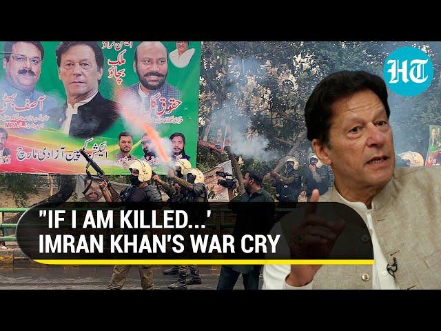 Imran Khan's house attacked in Pak; Lahore cops fire teargas at Zaman Park | Watch