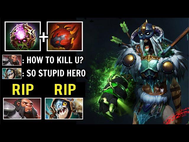 RAID BOSS 2 Sec Decay Octarine + Heart Undying vs Slark Late Need 5 Man to Stop Him Imba Hero Dota 2