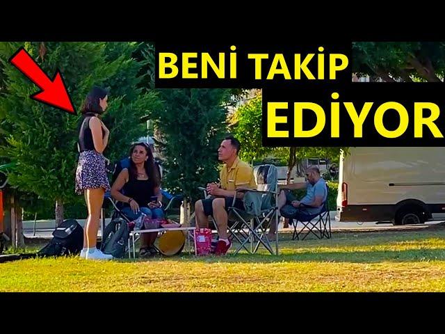 GÜZEL KIZI TAKİP EDEN ESKİ SEVGİLİ ! İNSANLIK BİTMİŞ ! Sosyal Deney