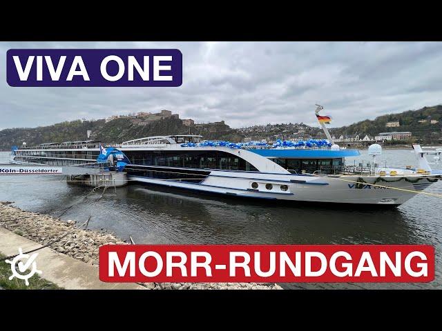 Viva One: Morr-Rundgang auf dem Flusskreuzfahrtschiff von Viva Cruises (inklusive Kabinen)