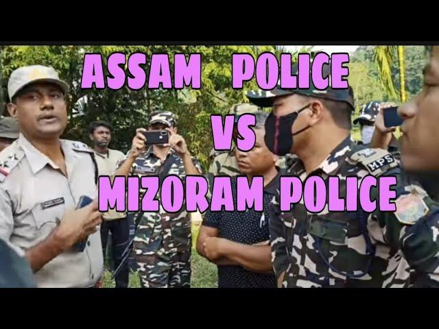 Mizoram Official Vs Assam Official #Assam #Mizoram #Border #Disputes #Borderdisputes