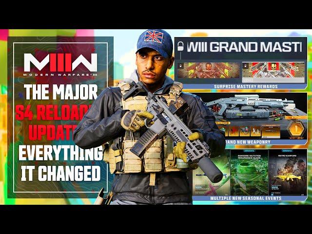 The SEASON 4 RELOADED UPDATE Changed a Surprising Amount... (Modern Warfare 3 Warzone Update 1.46)