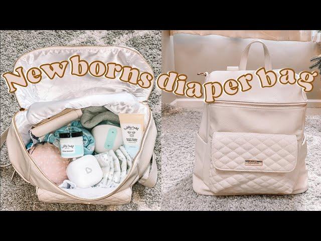 WHAT'S IN MY NEWBORNS DIAPER BAG 2023 | 0-3 MONTH DIAPER BAG ESSENTIALS