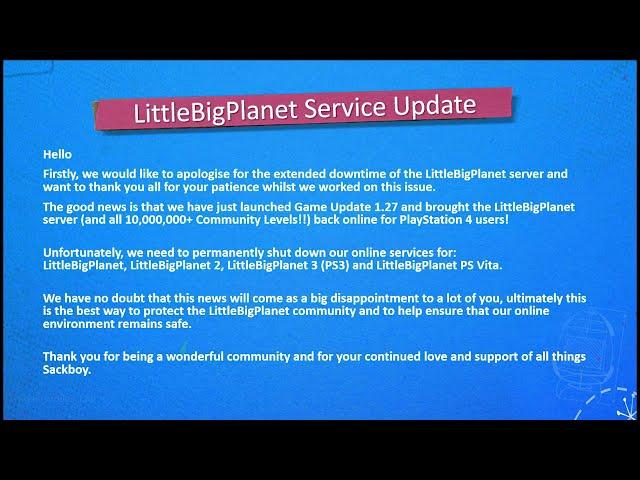 Take Me Home  - LittleBigPlanet