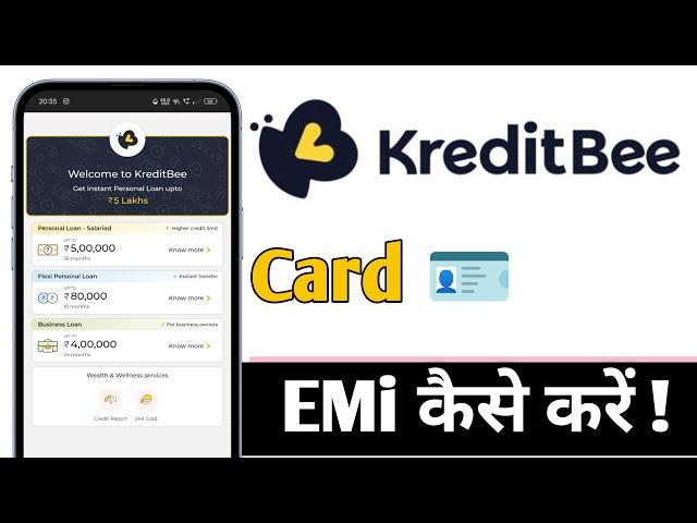 KreditBee Card EMI Kaise Kare