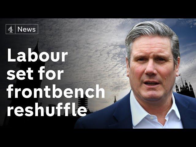 Sir Keir Starmer set to reshuffle Labour’s shadow cabinet after election losses