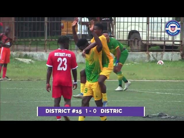 DISTRICT #15  0-1  DISTRICT #16 | 2024 MONTSERRADO DISTRICT LEAGUE HIGHLIGHTS