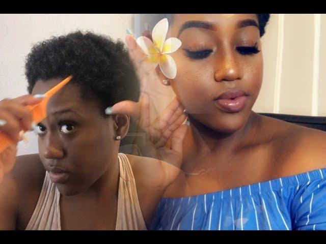 HOW TO DEFINE YOUR CURLS || 4C TWA || MY NATURAL HAIR JOURNEY || LisaRaye