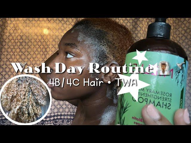 TWA WASH DAY ROUTINE | 4B/4C Hair