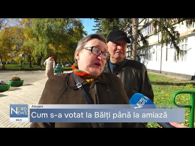 Cum s-a votat la Bălți până la amiază